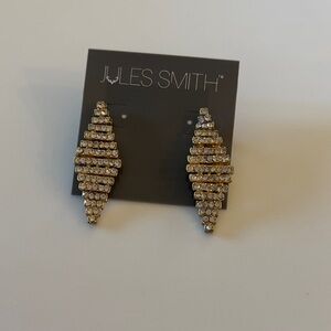 Jules Smith Gold Crystal Earrings